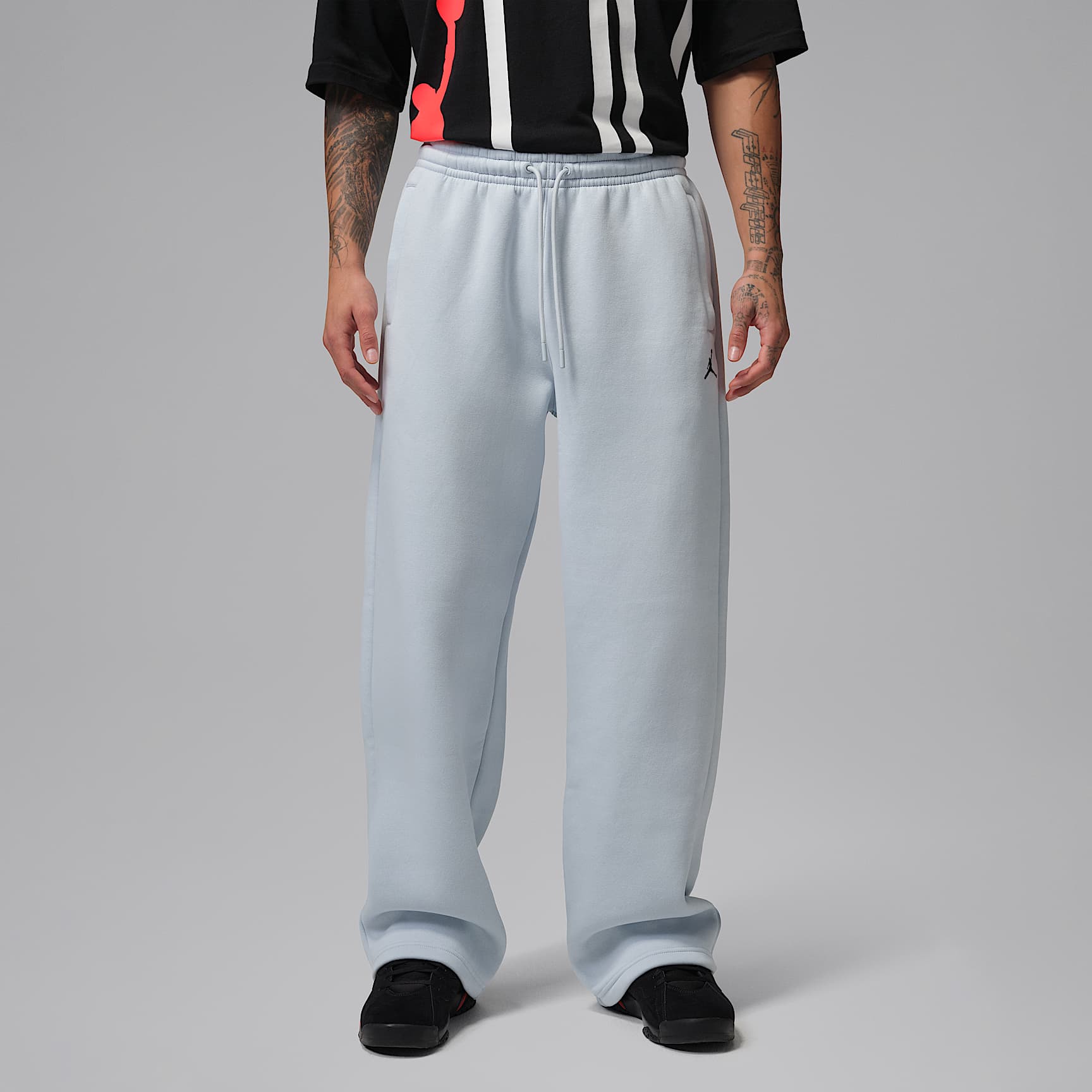 Jordan Brooklyn Fleece Men's Oversized Open-Hem Pants. Nike JP